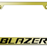 Blazer Stainless Steel Frame - Laser Etched Gold