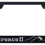 Bronco II Mountain Stainless Frame - Etched Rugged Black