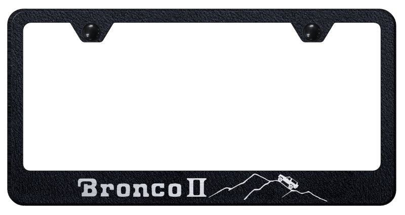 Bronco II Mountain Stainless Frame - Etched Rugged Black