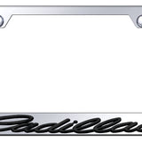 Cadillac OEM Stainless Steel Frame - Black on Mirrored