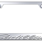 Cadillac OEM Stainless Steel Frame - Chrome on Mirrored