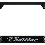 Cadillac Stainless Steel Frame - Laser Etched Black