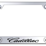 Cadillac Stainless Steel Frame - Laser Etched Mirrored