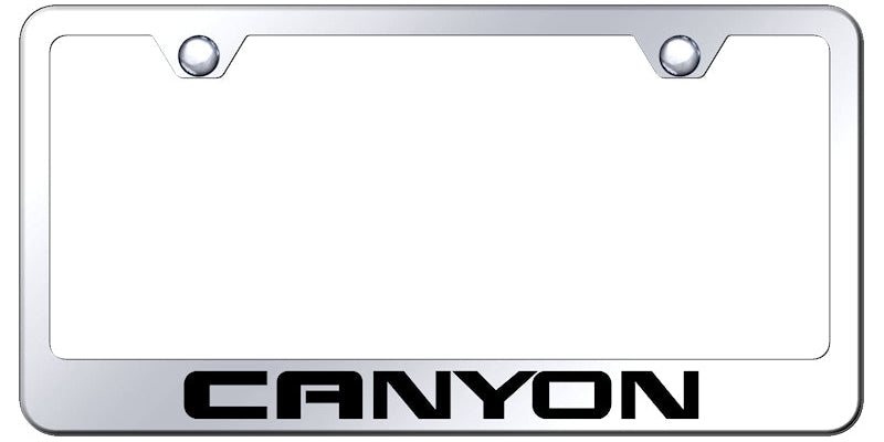 Canyon Stainless Steel Frame - Laser Etched Mirrored