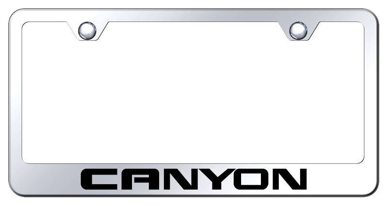 Canyon Stainless Steel Frame - Laser Etched Mirrored