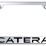 Catera Stainless Steel Frame - Laser Etched Mirrored