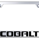 Cobalt Stainless Steel Frame - Laser Etched Mirrored