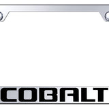 Cobalt Stainless Steel Frame - Laser Etched Mirrored