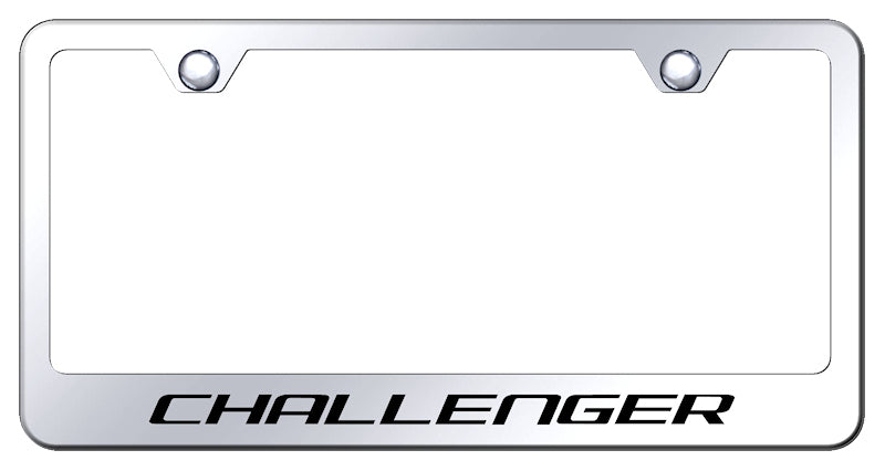 Challenger Stainless Steel Frame - Laser Etched Mirrored