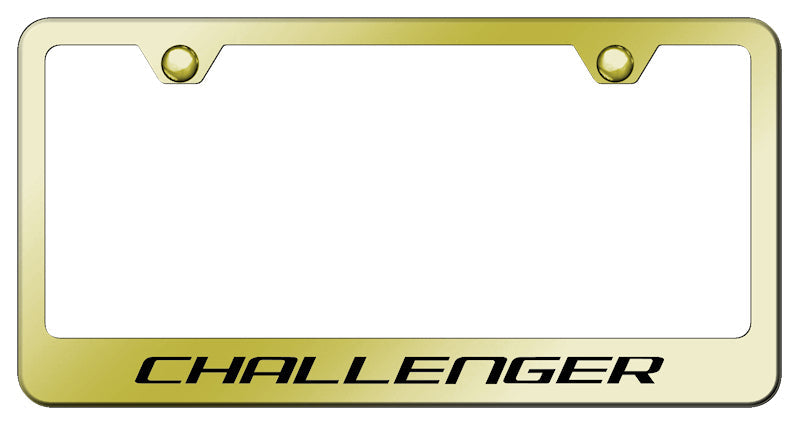 Challenger Stainless Steel Frame - Laser Etched Gold