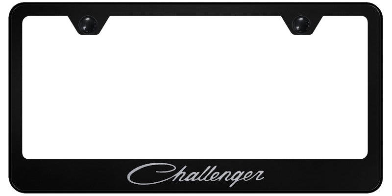 Challenger Classic Stainless Steel Frame - Etched Black