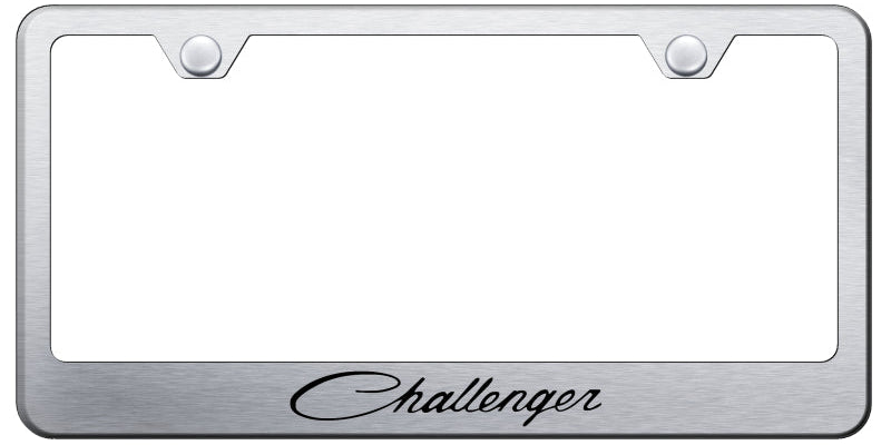 Challenger Classic Stainless Steel Frame - Etched Brushed