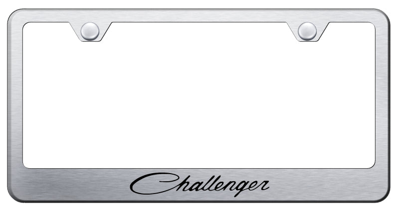 Challenger Classic Stainless Steel Frame - Etched Brushed