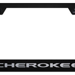 Cherokee Stainless Steel Frame - Laser Etched Black