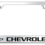 Chevrolet Stainless Steel Frame - Laser Etched Mirrored