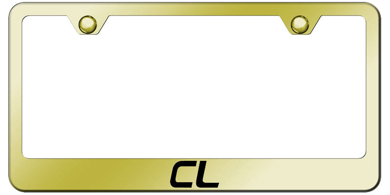 CL Stainless Steel Frame - Laser Etched Gold