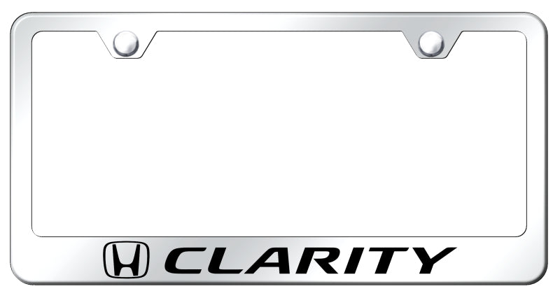 Clarity Stainless Steel Frame - Laser Etched Mirrored