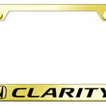 Clarity Stainless Steel Frame - Laser Etched Gold