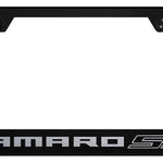 Camaro SS Stainless Steel Frame - Laser Etched Black