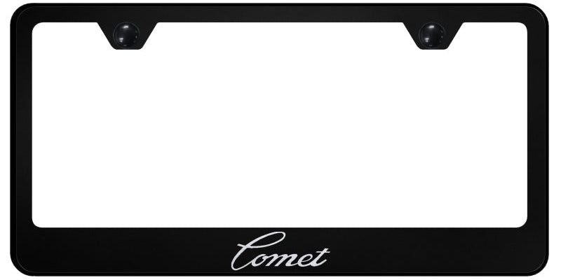 Comet Stainless Steel Frame - Laser Etched Black