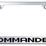 Commander Stainless Steel Frame - Laser Etched Mirrored