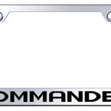 Commander Stainless Steel Frame - Laser Etched Mirrored