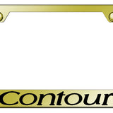 Contour Stainless Steel Frame - Laser Etched Gold