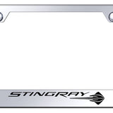 Corvette C7 Stingray Stainless Steel Frame - Etched Mirrored