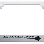 Corvette C7 Stingray Stainless Steel Frame - Etched Brushed