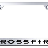 Crossfire Stainless Steel Frame - Laser Etched Mirrored