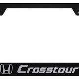 Crosstour Stainless Steel Frame - Laser Etched Black