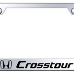 Crosstour Stainless Steel Frame - Laser Etched Mirrored