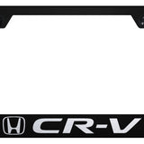 CR-V Stainless Steel Frame - Laser Etched Black