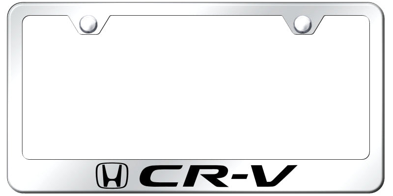 CR-V Stainless Steel Frame - Laser Etched Mirrored