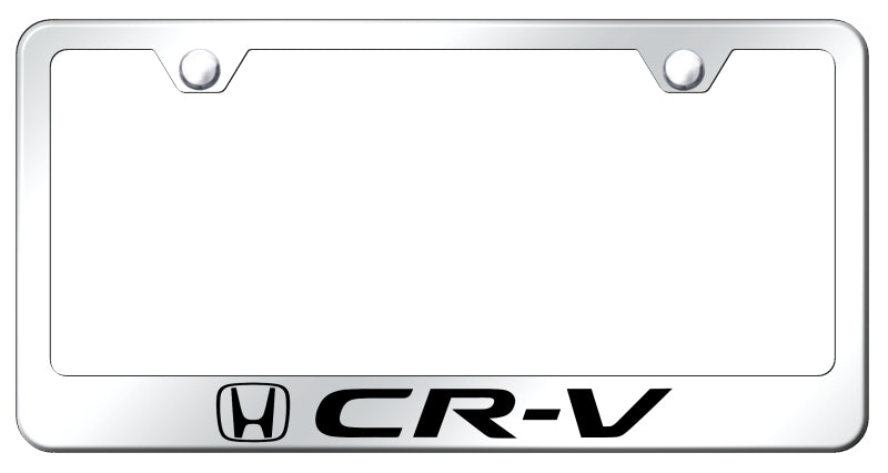 CR-V Stainless Steel Frame - Laser Etched Mirrored