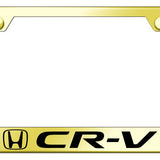 CR-V Stainless Steel Frame - Laser Etched Gold