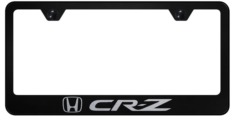 CR-Z Stainless Steel Frame - Laser Etched Black