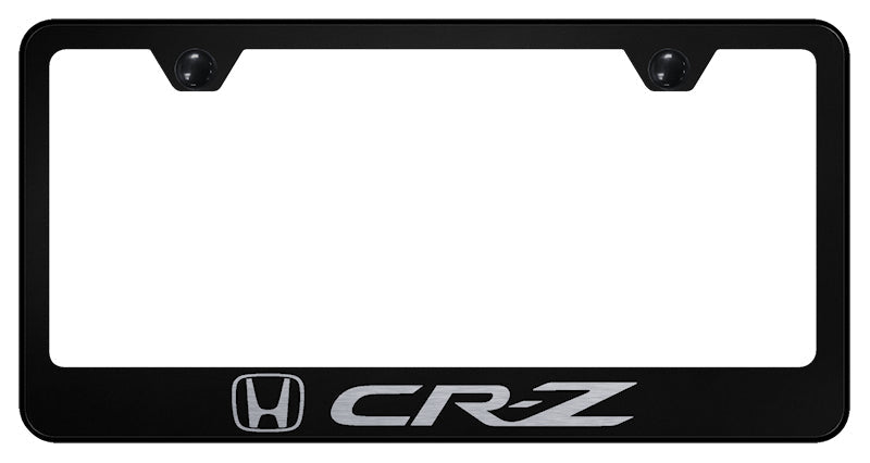 CR-Z Stainless Steel Frame - Laser Etched Black