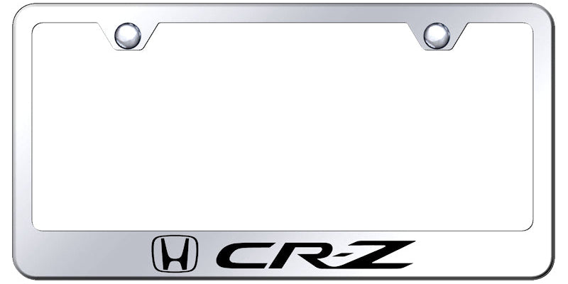 CR-Z Stainless Steel Frame - Laser Etched Mirrored