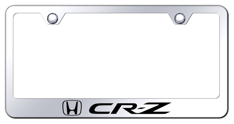 CR-Z Stainless Steel Frame - Laser Etched Mirrored