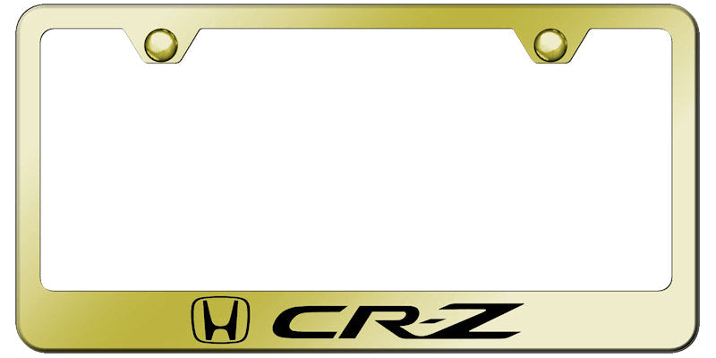 CR-Z Stainless Steel Frame - Laser Etched Gold