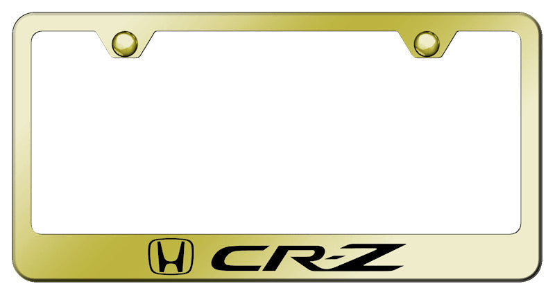 CR-Z Stainless Steel Frame - Laser Etched Gold