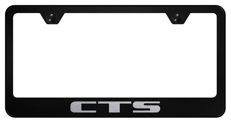 CTS Stainless Steel Frame - Laser Etched Black