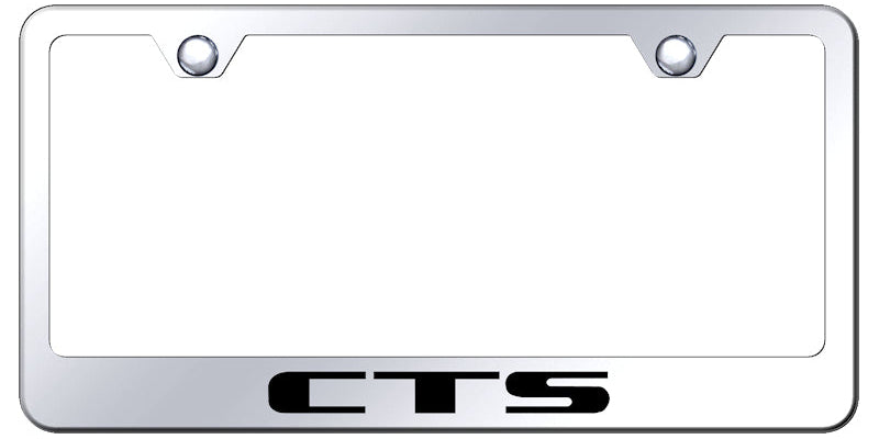 CTS Stainless Steel Frame - Laser Etched Mirrored