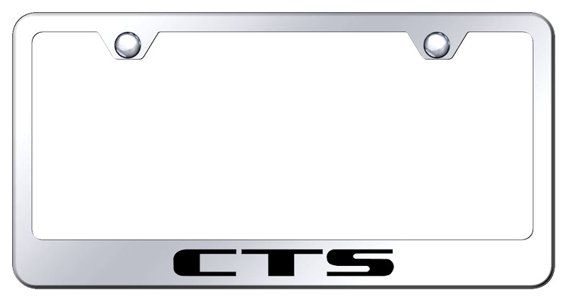 CTS Stainless Steel Frame - Laser Etched Mirrored