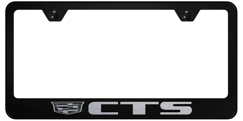 CTS 2014 Stainless Steel Frame - Laser Etched Black