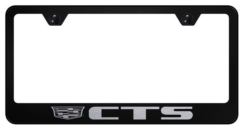 CTS 2014 Stainless Steel Frame - Laser Etched Black