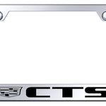 CTS 2014 Stainless Steel Frame - Laser Etched Mirrored