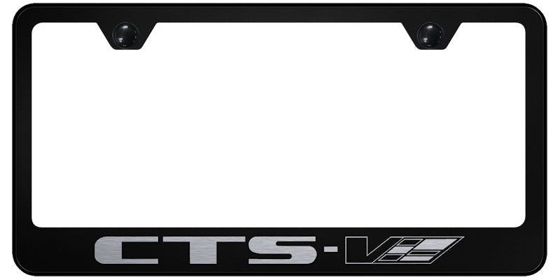 CTS-V Stainless Steel Frame - Laser Etched Black