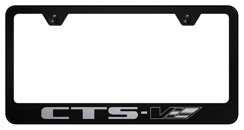 CTS-V Stainless Steel Frame - Laser Etched Black